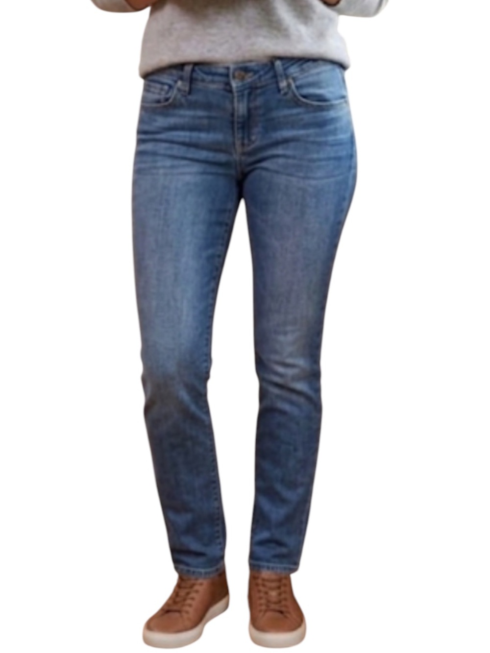 PAIGE Jimmy Jimmy Skinny Jeans Tigerlily Blue Low Rise Denim 25 x 29.75, Y2K